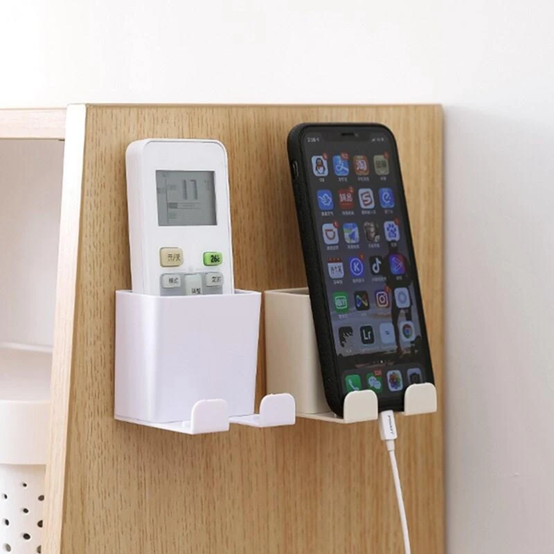 

Wall Mounted Organizer Storage Box Office Desk Accessories Gome Storage Organization Wall Holder Charging Multifunction Hook