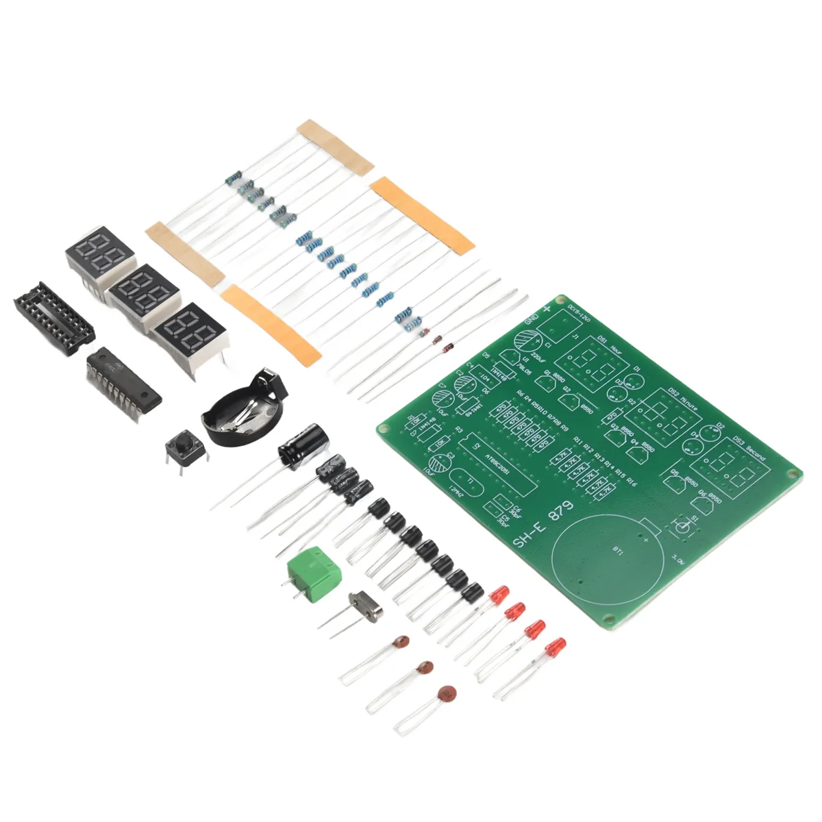 Электронные часы DIY Kit