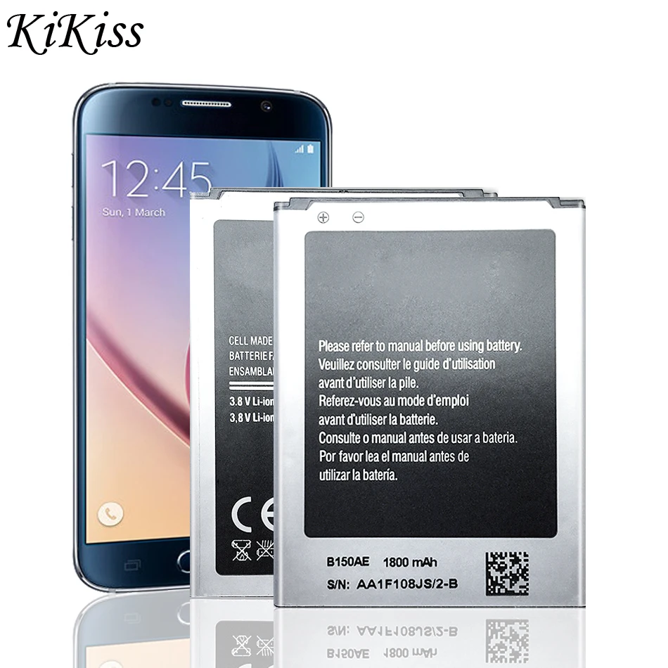 Аккумулятор B150AE B150AC для Samsung GALAXY Trend3 G350 G3508 G3509 i8260 i8262 SM-G350E G350E емкость 1800 мАч