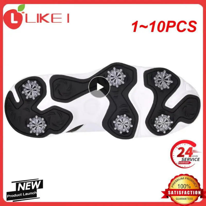 

1~10PCS NewReplacement Golf Shoe Spikes Pins 1/4 Turn Fast Shoe Spikes Golf Practice Accessories