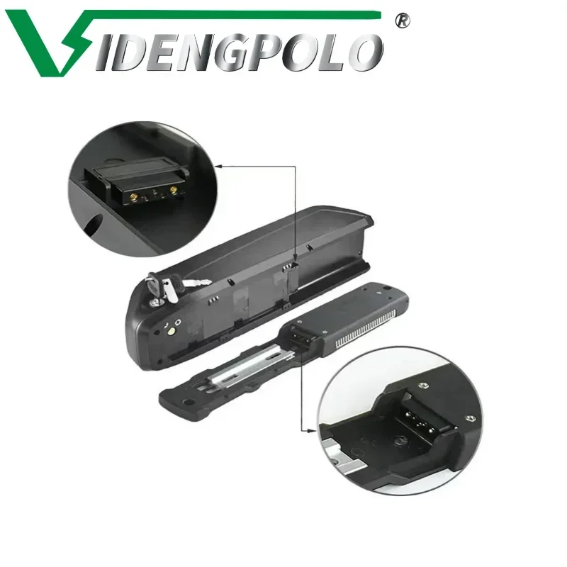 Оригинальный аккумулятор Hailong 48 В 30 Ач 40 50 60 18650 для двигателя Bafang BBS02 BBS03 BBSHD с XT-60 и