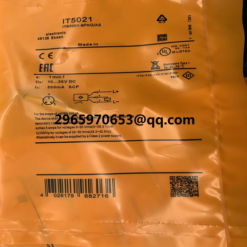 Новый датчик для бесконтактного переключателя IT5001 IT5002 IT5003 IT5009 IT5042 IT5008 IT5043 IT5020 IT5021