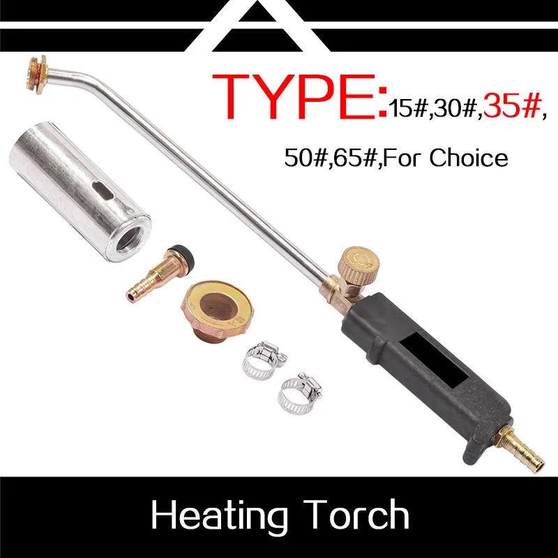 1Pc Heating Torch 15~65# Soldering Propane Butane Gas Flame Blow Plunber Roofing Stainless Steel Gun | Инструменты