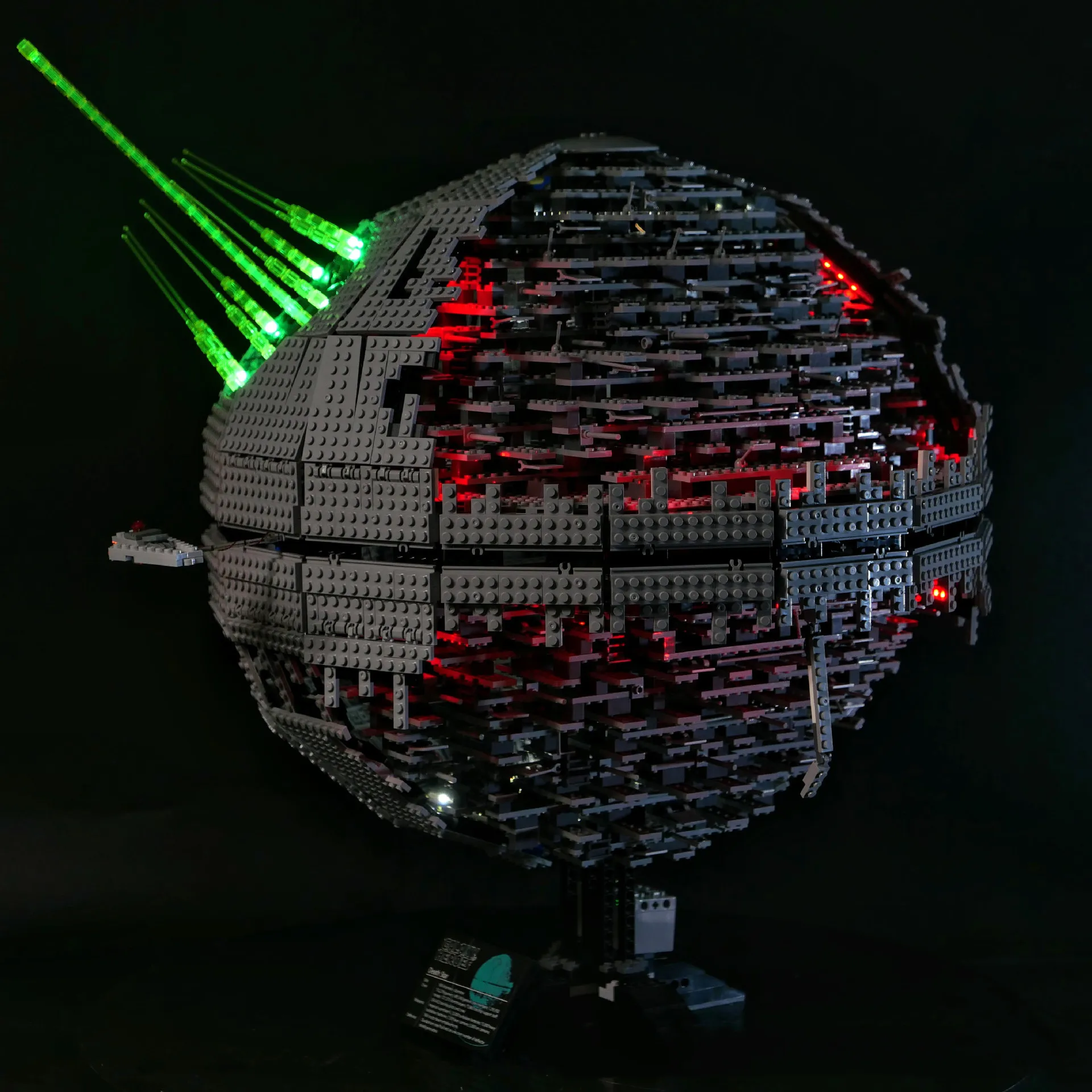 Светодиодный светильник ка для строительных блоков 10143 Death Star II (без модельных