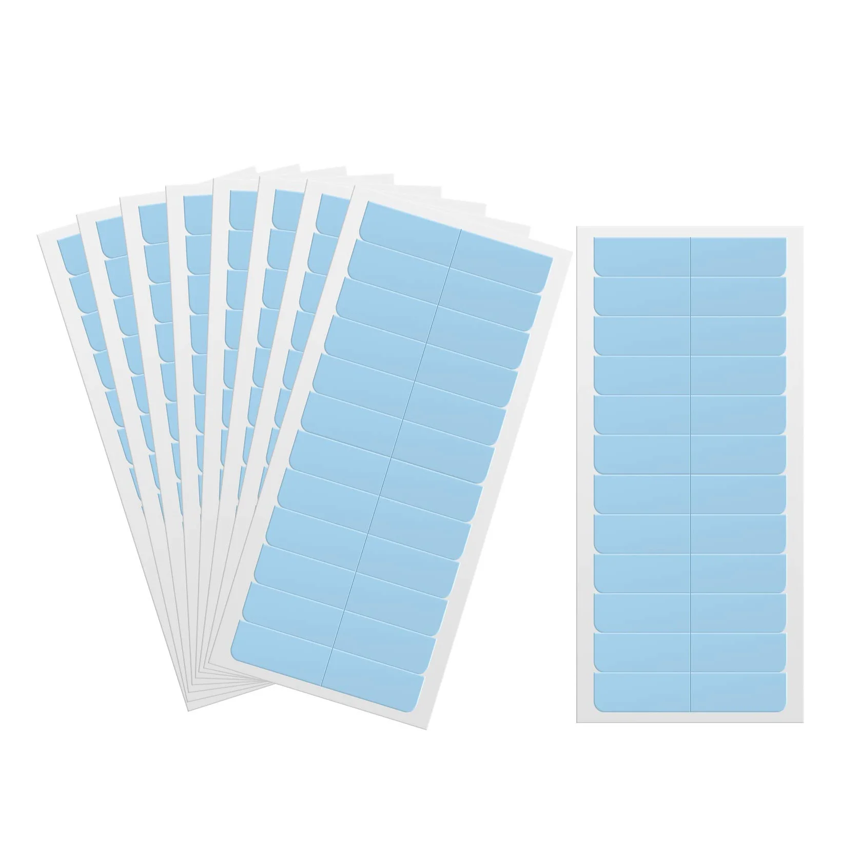 

180 шт., Двусторонние ленты для наращивания волос, 4x0,8 см