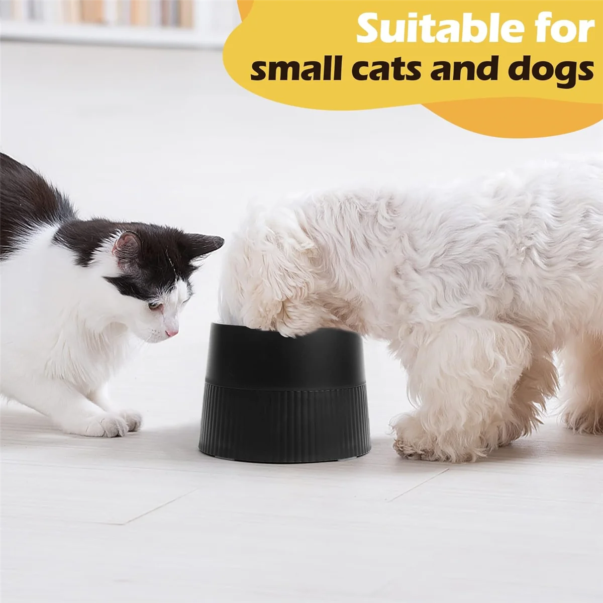 Поднимающаяся миска для собак приподнятая кормушка со съемной чашей из