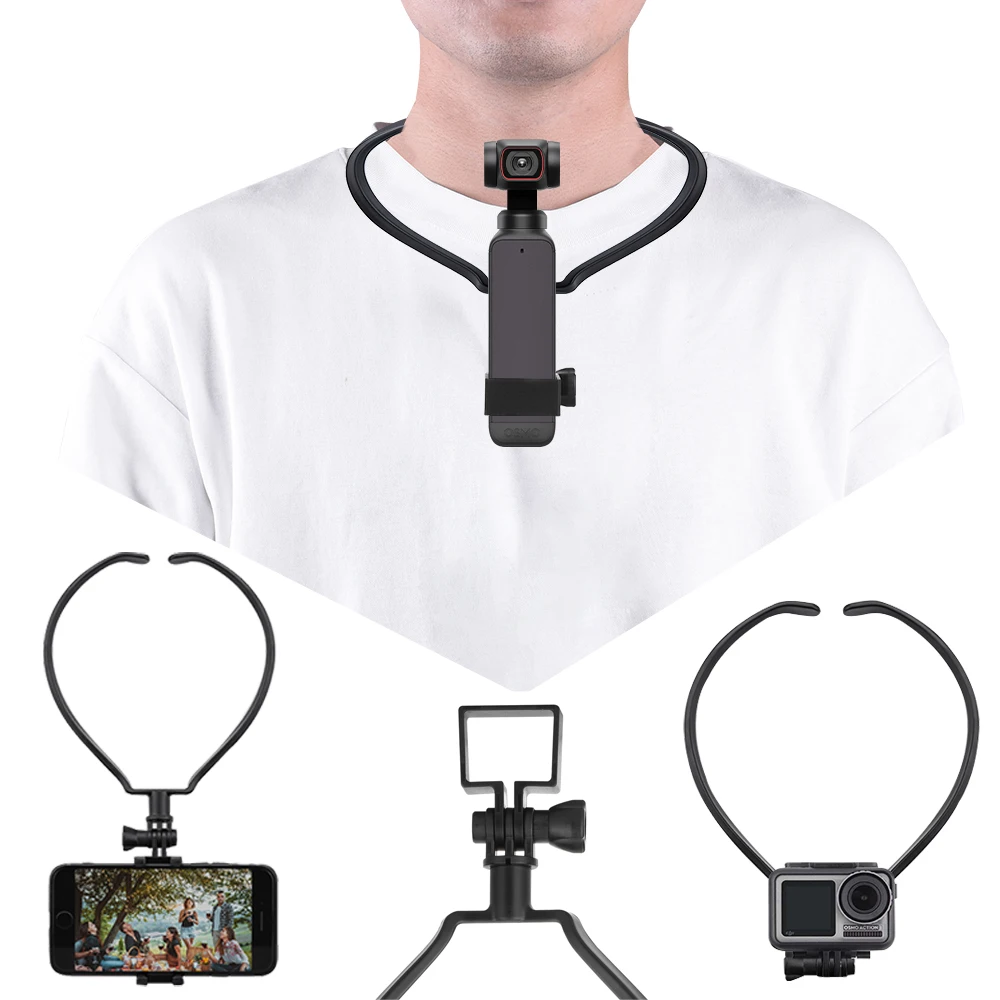 

Держатель на шею для экшн-камеры DJI Pocket 2/Insta360 ONE X2