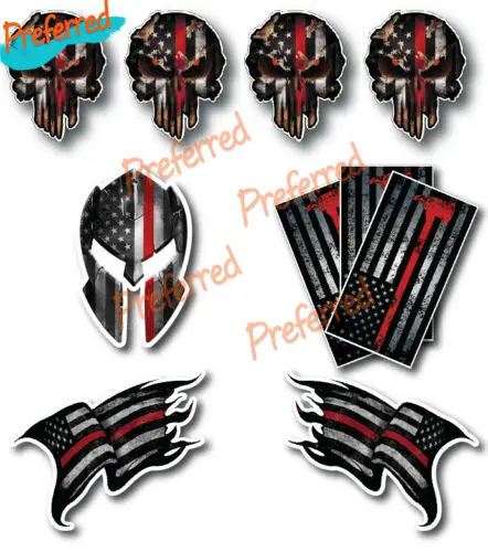 

Skull Spartan Helmet Decal Vinyl High Quality Car Sticker American Flag Car Truck Motorcycle Window Car Styling Decal PVC
