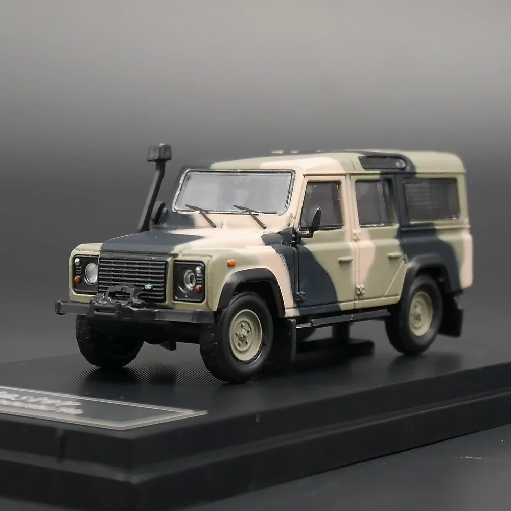 

Мастер 1:64 Land Rover Defender 110 камуфляжная Раскрашенная Игрушечная модель автомобиля