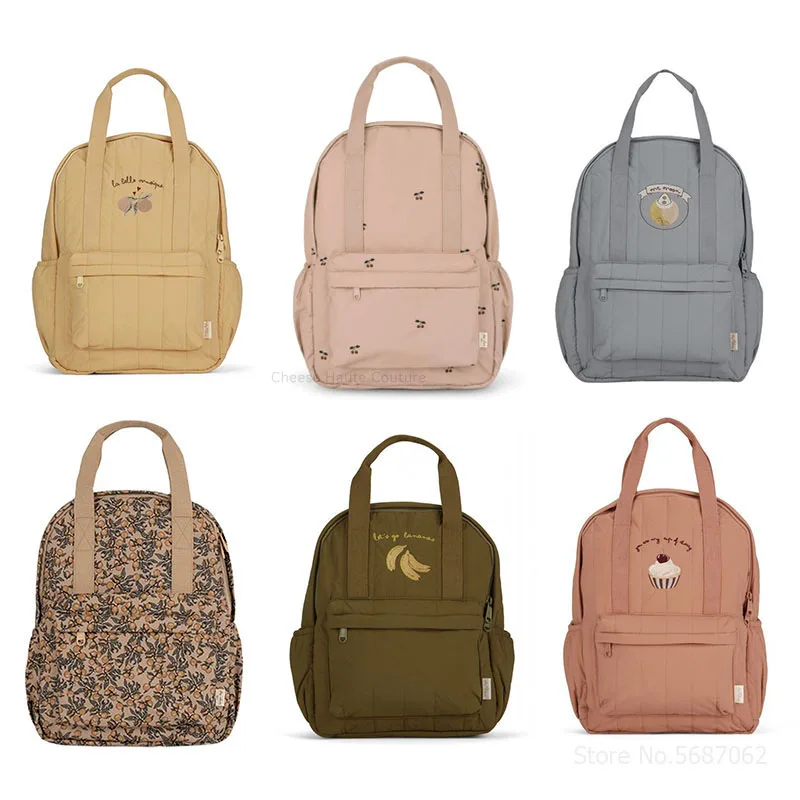

KS Backpacks Schoolbag For Students Children's School Book Bag Mother Baby 2 Shoulders Bag Travel Waterproof Knapsack Mochila