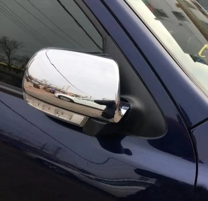 

Хромированный чехол для зеркала заднего вида из АБС-пластика/украшение для зеркала заднего вида для Hyundai Santa Fe 2005-2012