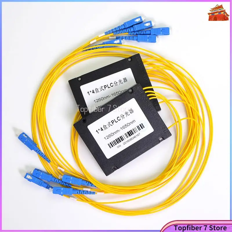 1x4 SC /UPC оптоволоконный оптический соединитель FTTH стандарта 1:4 UPC Одномодовый simplex