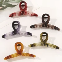 2022 korean version of the gradient color personality fashion hairpin shark clip simple retro makeup hair accessories accessory