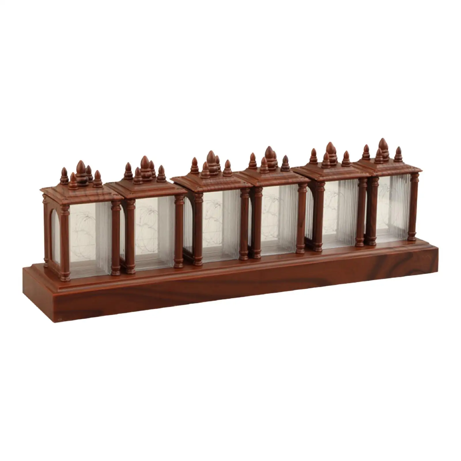 

Imitated Nixie Tube Clock Electronic Digital Alarm Clock for Desktop Bedroom