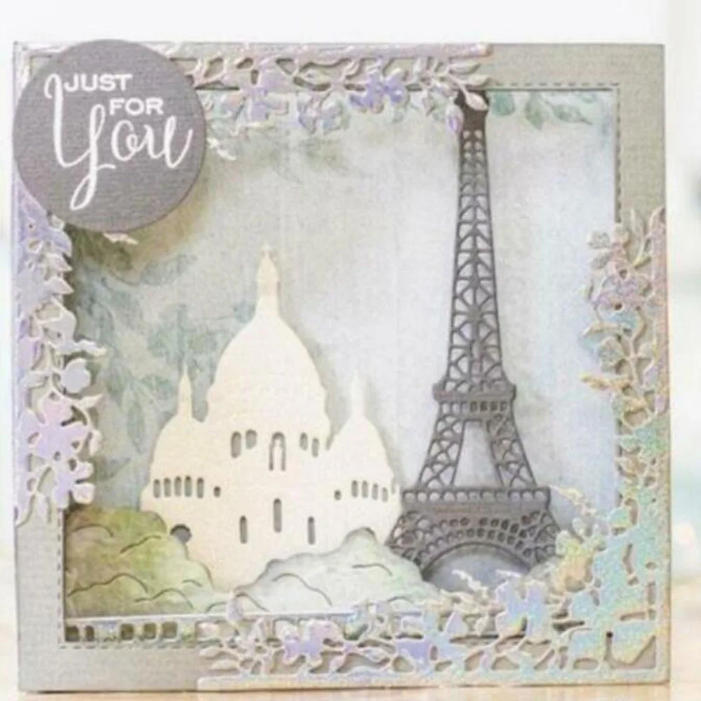 Набор Металлических Штампов Для Высечки - Узоры В Виде Звезды Сердца Дерева