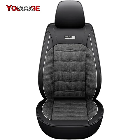 YOGOOGE чехол на автомобильное сиденье для VW ID.3 ID.4 ID.6, автомобильные аксессуары для интерьера (1 сиденье)