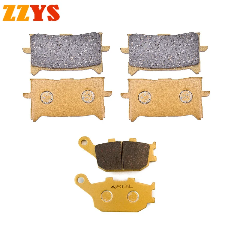 

1000cc Motorcycle Ceramic Front Rear Brake Pads Disc Set For Honda CRF1000 Africa Twin ABS DCT 2016-2017 2018 2019 2020 CRF 1000