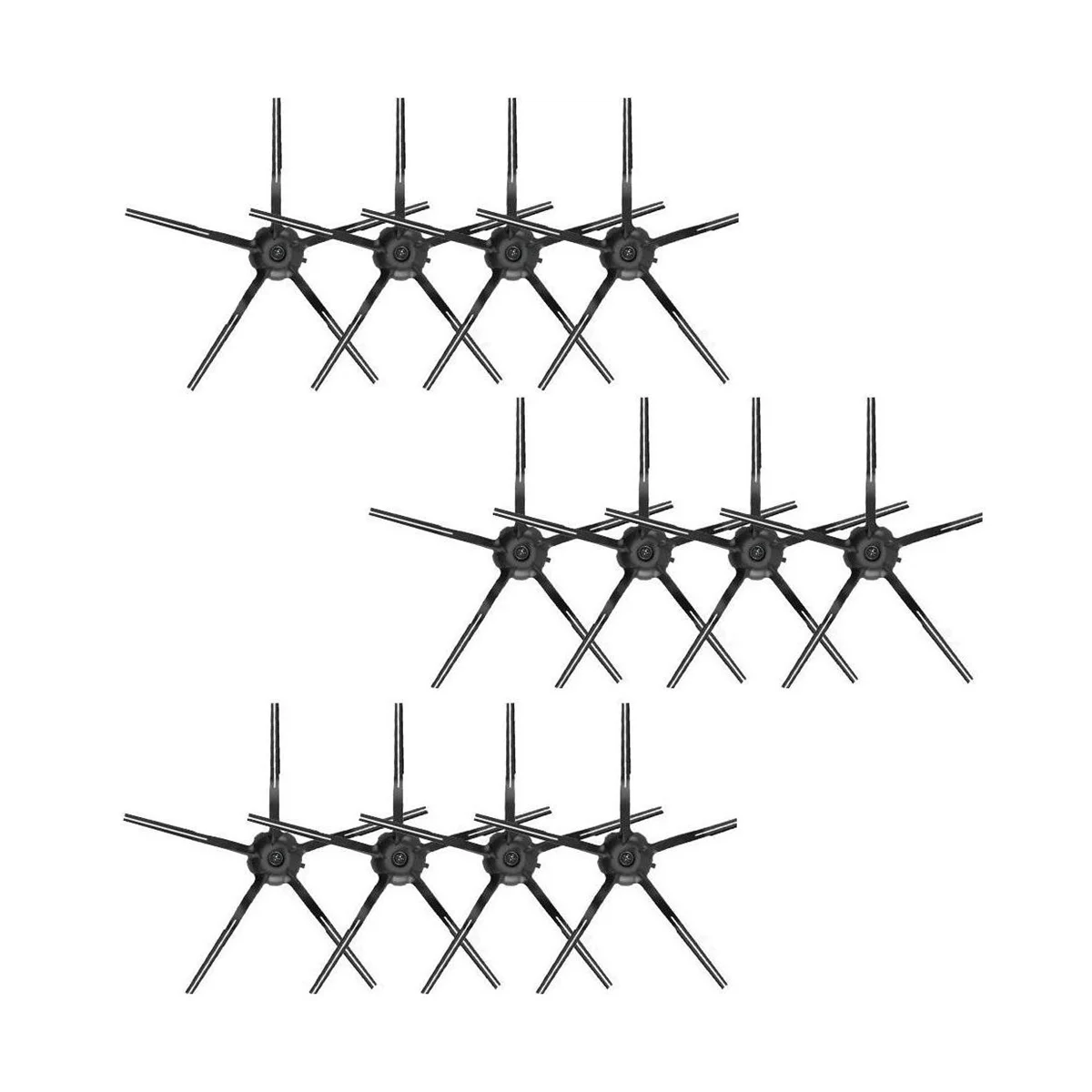 

12PCS for Q5+ Vacuum Cleaner Replacement Side Brush Washable Spare Parts,A
