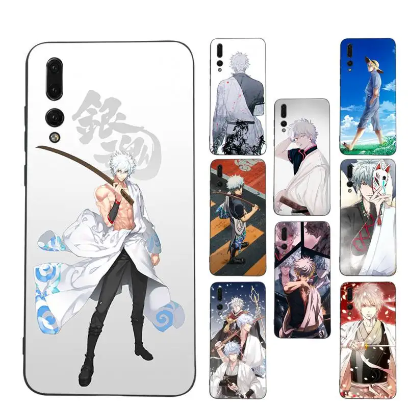 

Gintama Phone Case for Redmi 8 9 9A for Samsung J5 J6 Note9 for Huawei NOVA3E Mate20lite cover