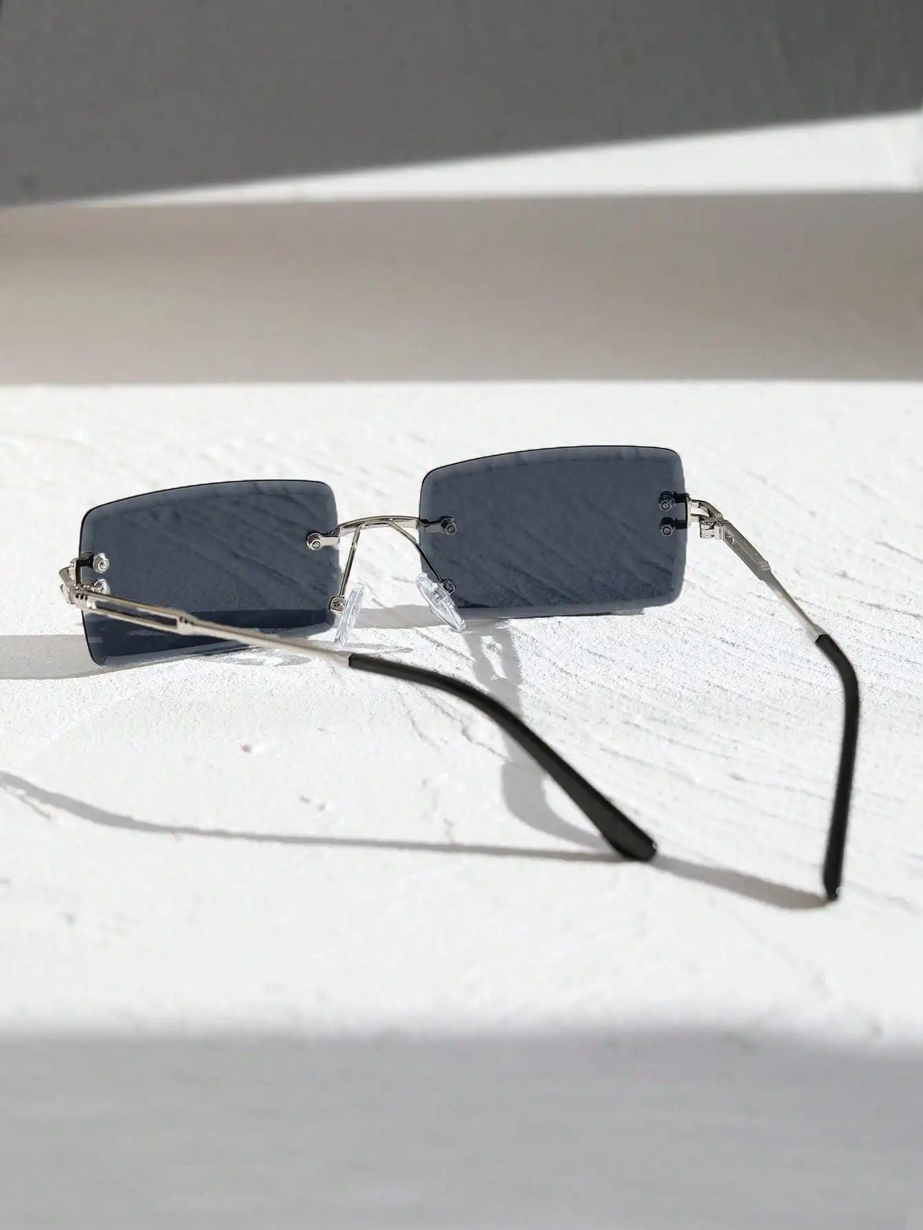 Квадратные солнцезащитные очки Fairmarry унисекс с медной оправой модные