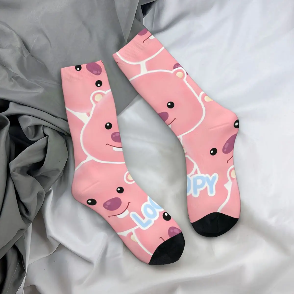 Носки Zanmang Loopy женские в стиле хип-хоп милые смешные короткие поглощающие пот для