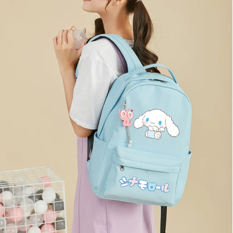 

Kawaii Sanrio Cinnamoroll Ins Style Schoolbag for Junior High School Students, Children and Girls, Cartoon Backpack Gift