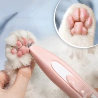 cat nail hair trimmer grooming shaver pet hair remover small electric usb charging scissors electric push dog paw shaver clipper