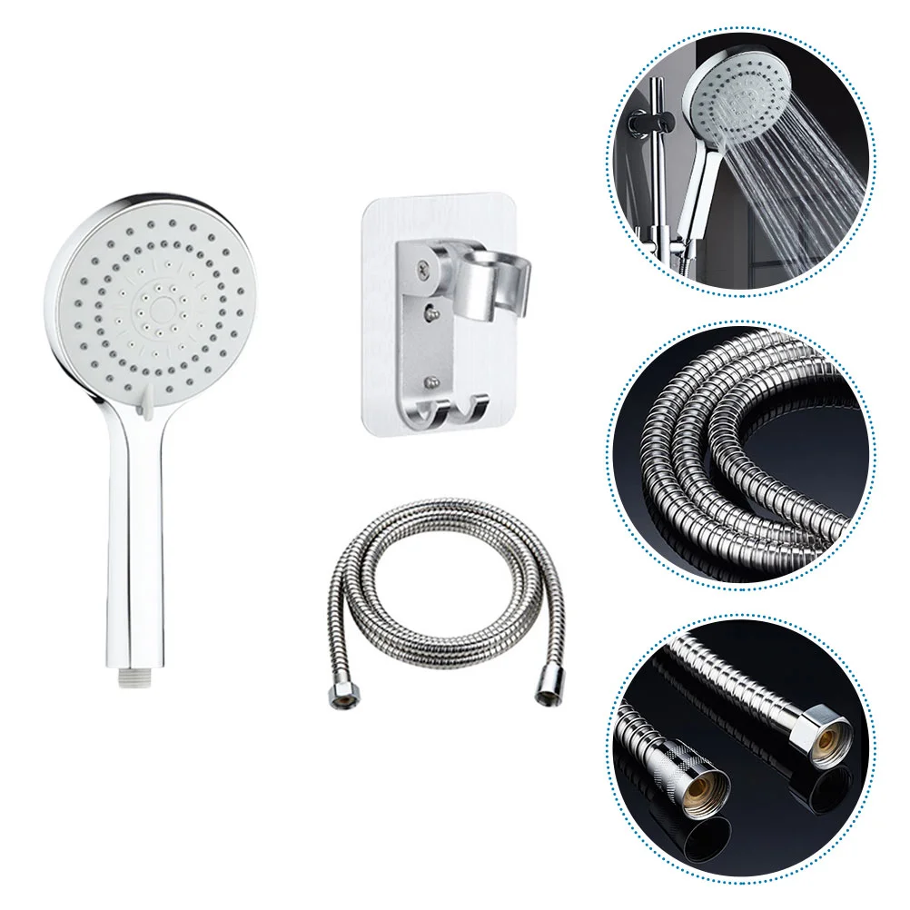 

Hose Bath Rainflexiblesprayer Handheld Holder System Brushed Nickel Accessories Waterfall