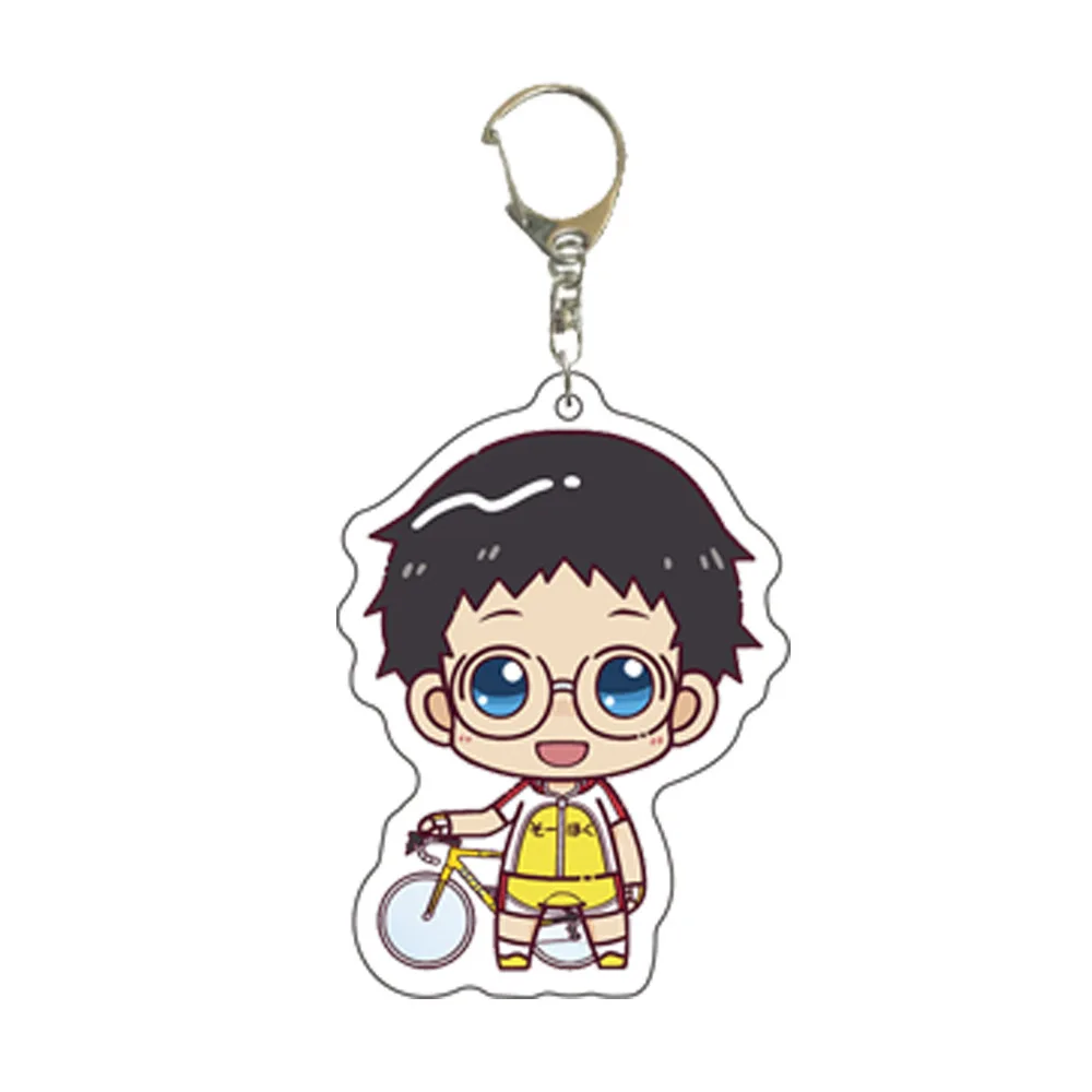 Фото Акриловые брелоки-подвески по аниме Yowamushi Pedal с персонажами Оно́да Сакамичи, Имаизуми Шунсуке, Наруко Шоукичи – милые аксессуары №3