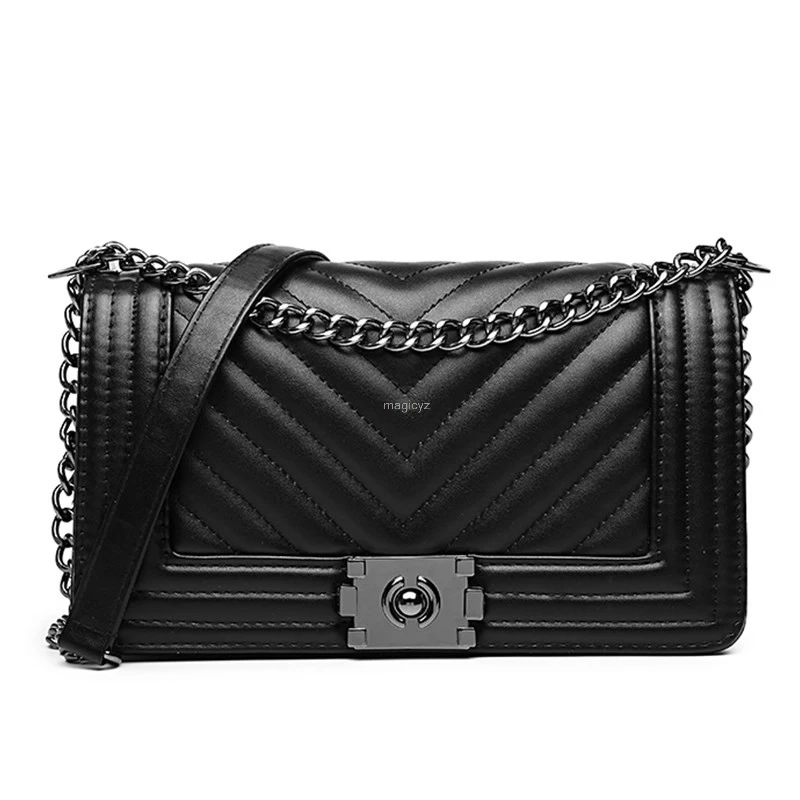 

V letter Designer Luxury Handbags Brand Women Bags fashion Chain Women Shoulder Bags Classic Crossbody bag Sac A Main purse