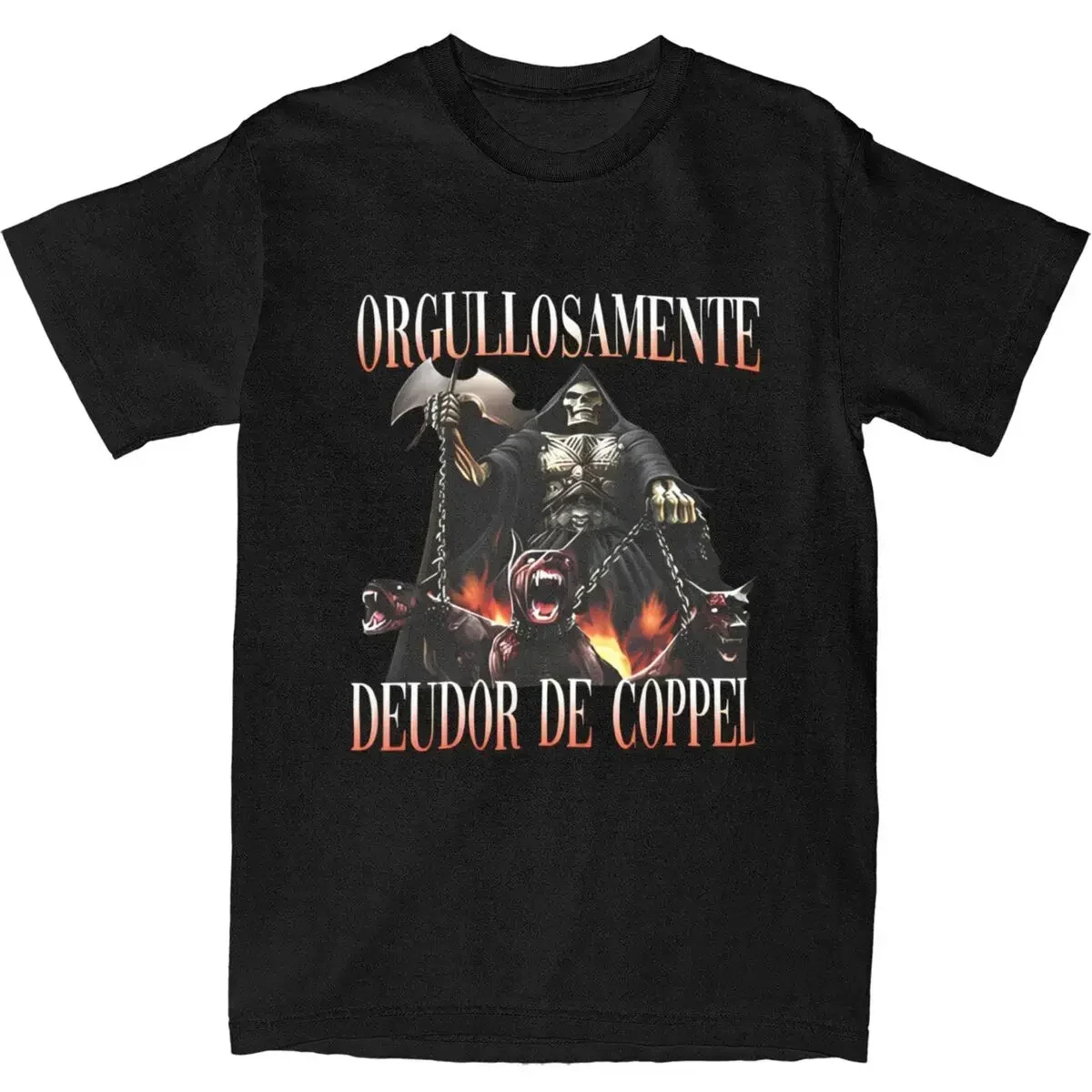 Футболка ORGULLOSAMENTE DEUDOR DE COPPEL мужские потрясающие хлопковые футболки летние