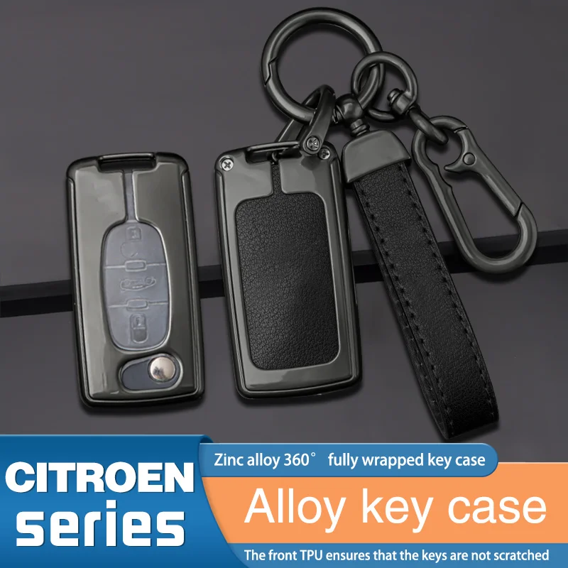 

Car Smart Key Fob Case Cover Fob For Citroen Xsara Picasso C5 C6 C8 For Peugeot 107 207 307 308 407 607 3008 5008