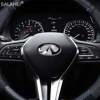 car steering wheel center diamond decoration sticker modified for infiniti q50 fx35 q30 g37 q70 qx70 g35 q60 qx50 qx60 qx80 q50l