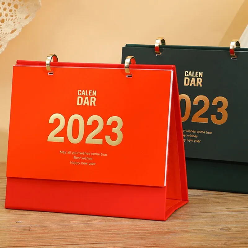 

Calendar 2023 Desk Standing Desktop Small Monthly Table Planner Office Tabletop Monthly Planner Calendar for Home Office