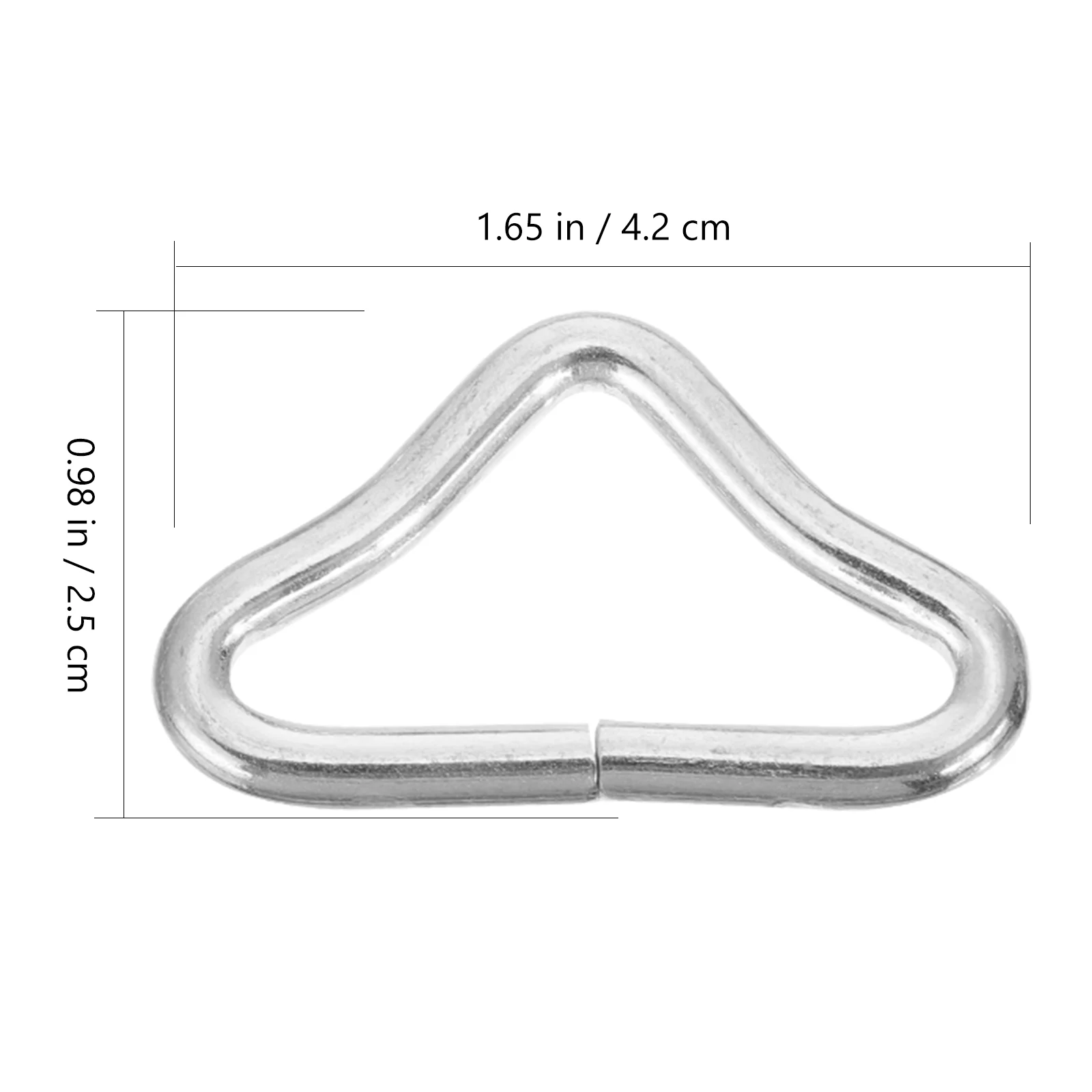 

Marine Accessories Silver Band 40 Cama Para Niños Buckles Metal Straps Webbing Ribbons Clips Buckles Replacement V- for