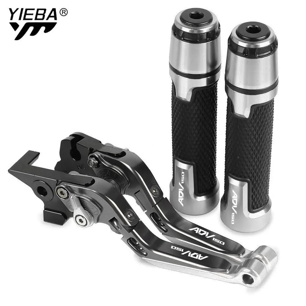 

ADV 150 FOR HONDA Motorcycle CNC Brake Clutch Levers Handlebar knobs Handle Hand Grip Ends FOR HONDA ADV150 2019 2020 2021