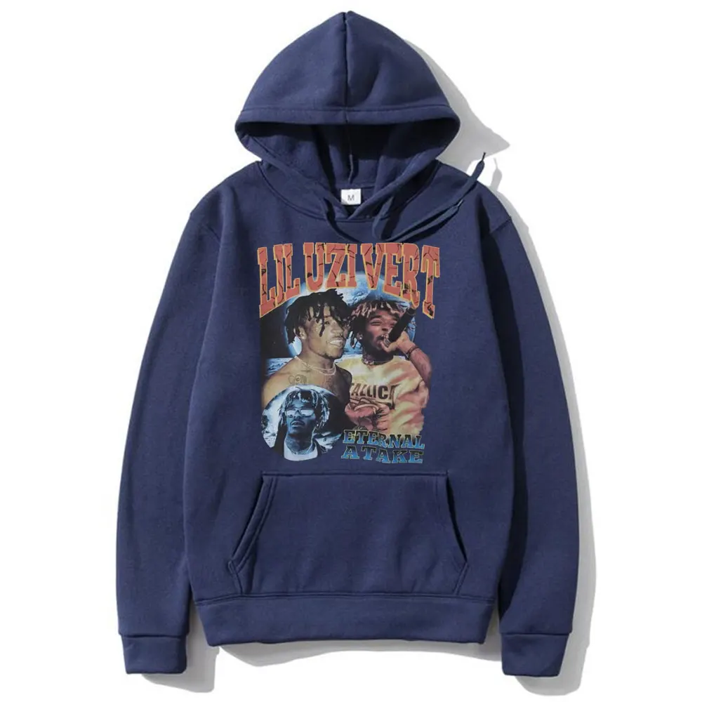 

Men Women Sweatshirts Rapper Lil Uzi Vert Eternal Atake print Hoodies Boys girls Oversized Pullovers Coat Tops