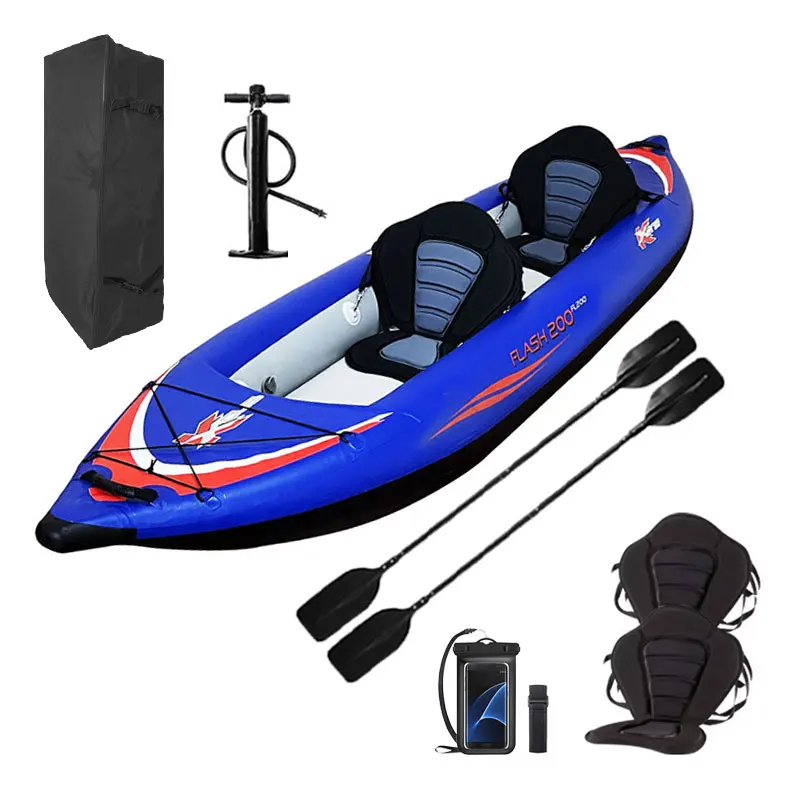 

Zebec горячая Распродажа надувной каяк kaкак фабрика один человек новый каяк для рыбалки лодка для водных видов спорта