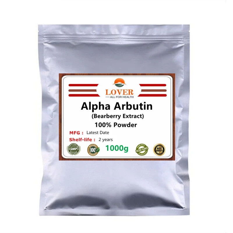 

100% Premium Alpha Arbutin Powder,Organic Bearberry Extract,Whitening Skin,Inhibition of Melanin,Anti-aging,Food/Cosmetic Grade
