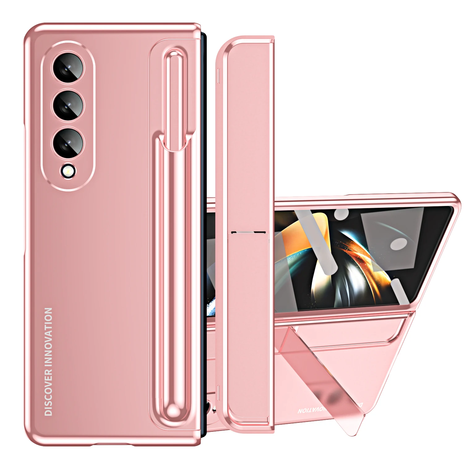 

S Pen Tempered Glass Film Phone Case for Samsung Galaxy Z Fold 4 5G Fold5 Fold4 Fold 5 Zfold4 Full Body Protective Cover