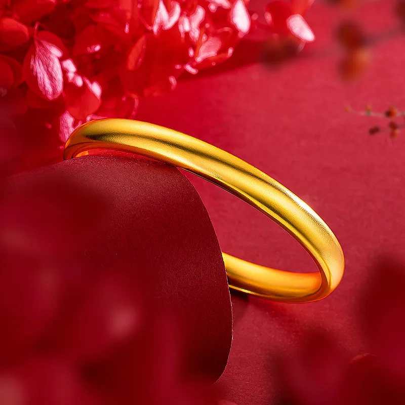 Женский браслет 999 м из настоящего золота