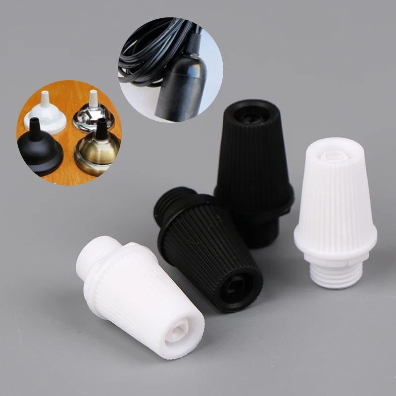 

20Pcs 007 Pendant Lamp Wire Lock Cable Plastic Cable Grips Lamp Accessories For Vintage Iron Shade Lighting Thread Cord Grips