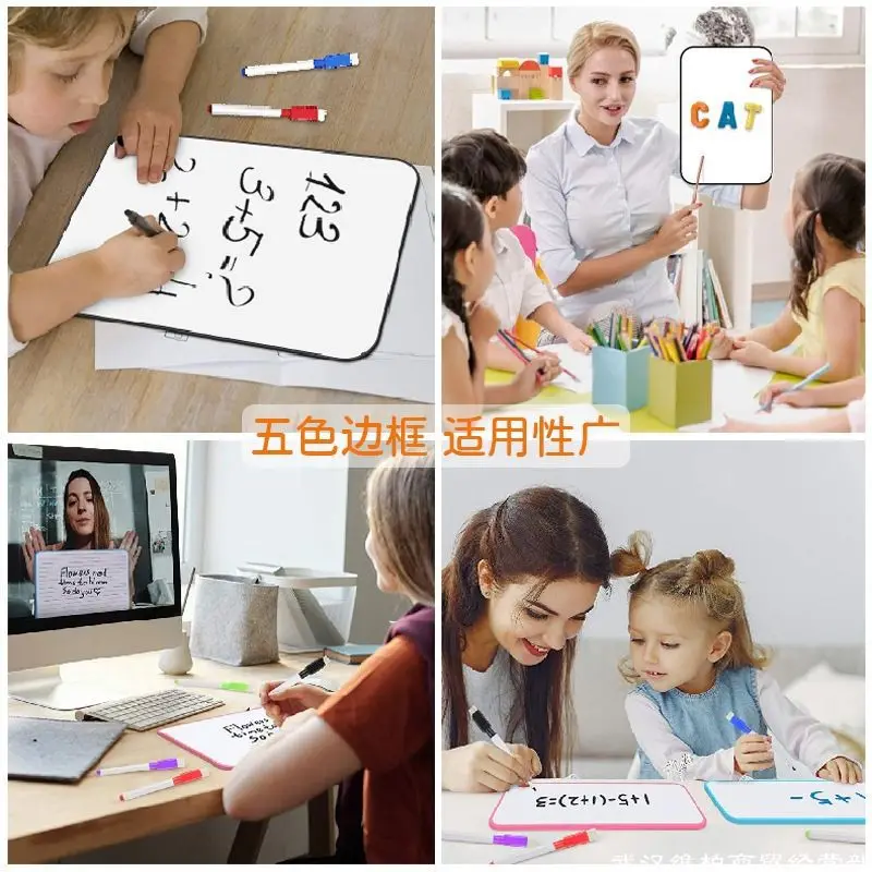 

Children'S Small Whiteboard, Writing Board, Double-Sided Household Erasable Drawing Board, Teaching Movable Bracket Typ