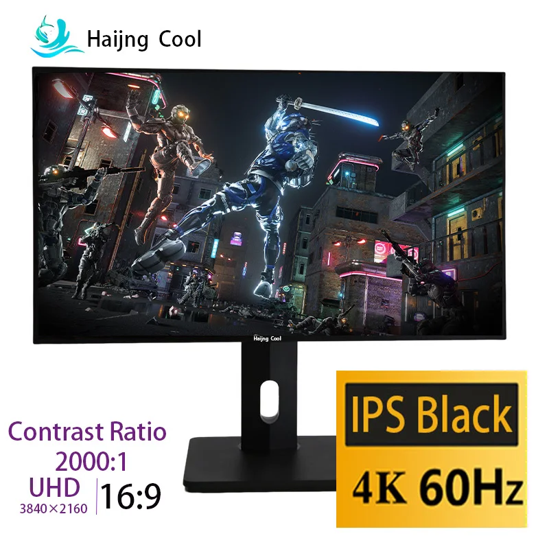 

27 Inch PC IPS 4K 60Hz Monitor LED Display 2K 144HZ Desktop Gaming Computer UHD Screen HDMI-compatible/DP/Audio 3840*2160