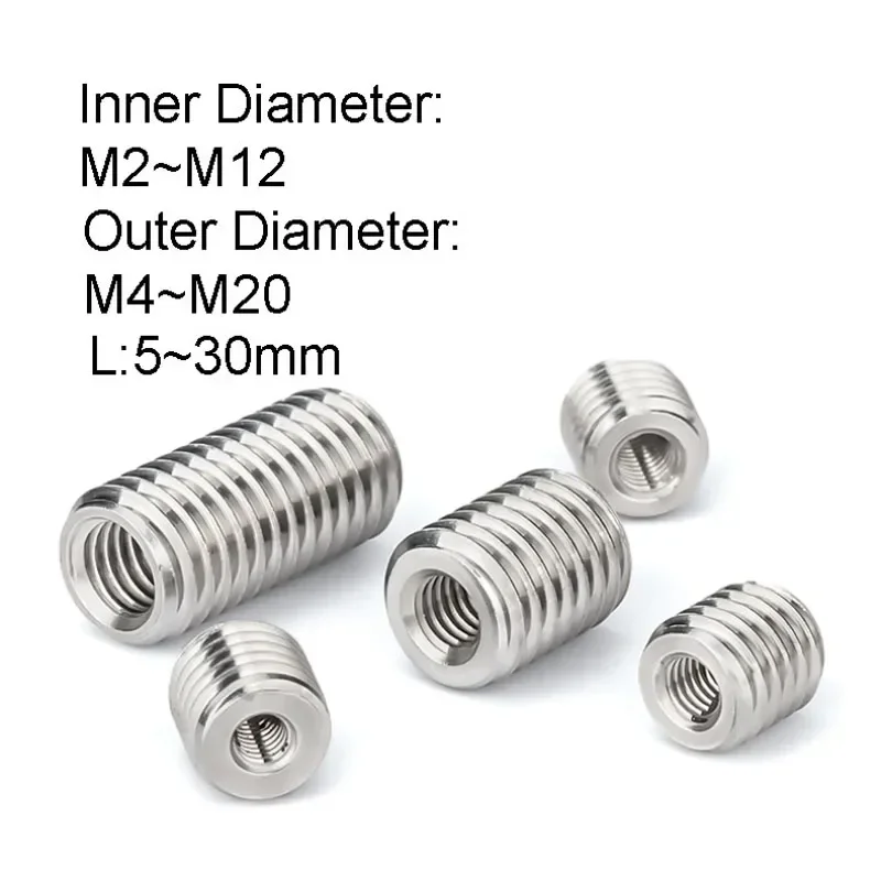 

Переходный винт из нержавеющей стали M4-M20