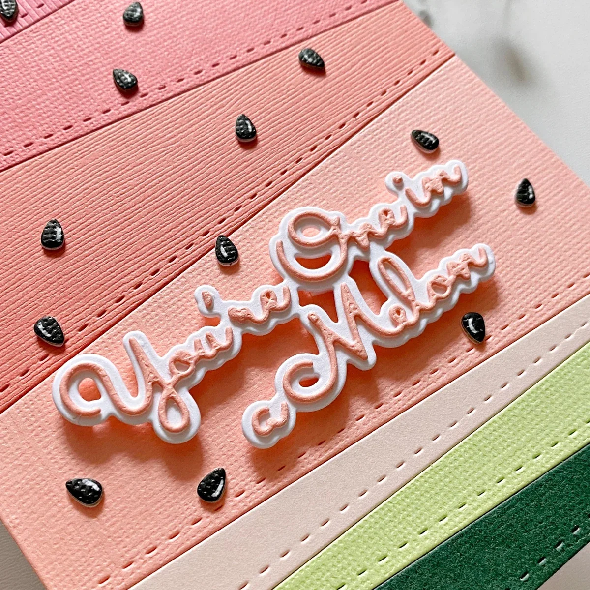 Новинка набор металлических штампов для резки дизельного дыни карточка