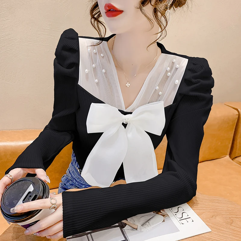 Винтажные вязаные топы для женщин новинка 2023 корейская мода женский сексуальный