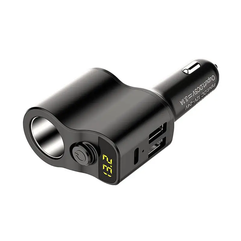 

Автомобильное зарядное устройство с двумя USB-портами, 3,1 А, 12/24 в