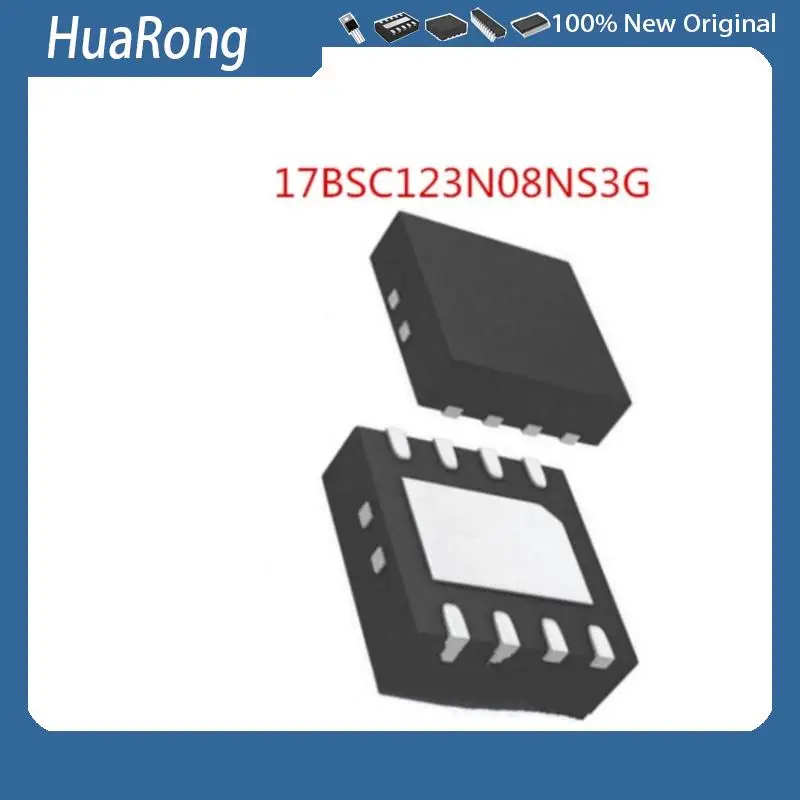 

5 шт./лот 17BSC123N08NS3G 123N08NS DFN-8 VS3622DB 3622DB DFN3x3