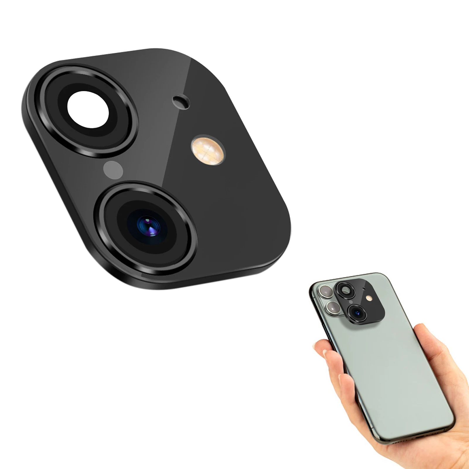 

Colorful Protective Glass Film Tempered Glass ForiPhone 11 XR Back Cover Camera Lens Screen Protector Camera Lens Film Forapple